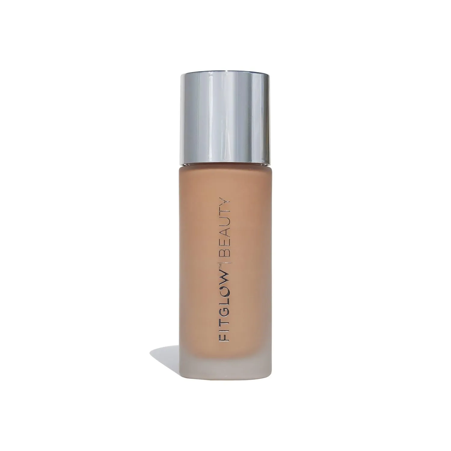 Fitglow Beauty - Natural Foundation  Photo-Filtering Foundation | Vegan, Woman-Owned Clean Beauty (F3.5 - Medium, Neutral Undertones)