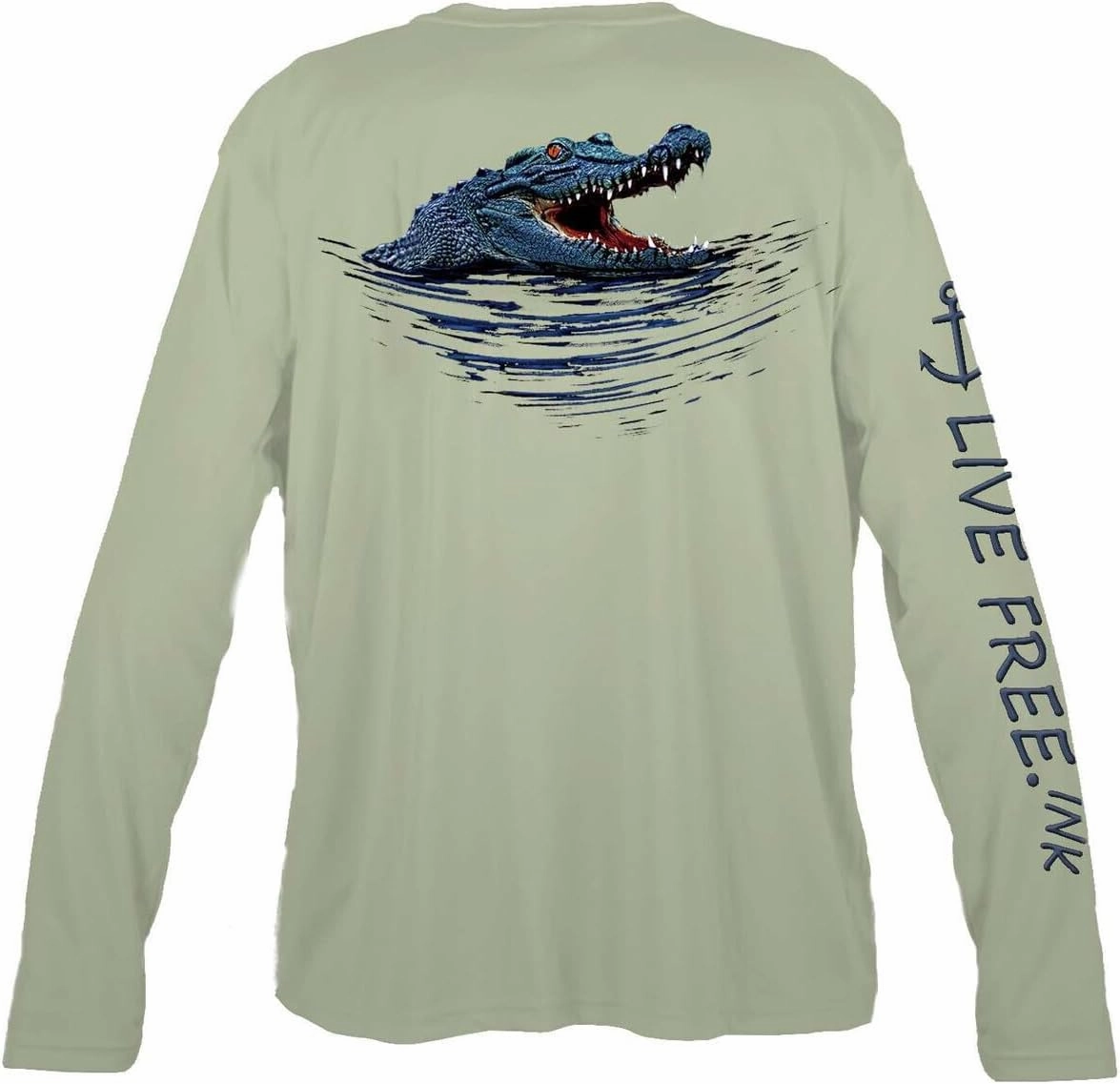 Florida Gator Men's Long-Sleeve Solar Performance Shirt