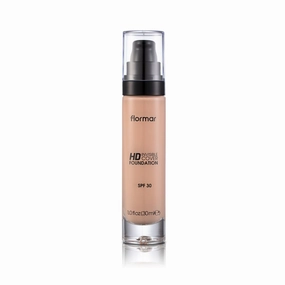 Flormar Invisible Cover HD Foundation 130 Caramel - 30ml