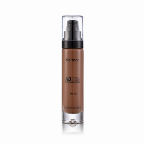 Flormar Invisible Cover HD Foundation 140 Deep Tan - 30ml