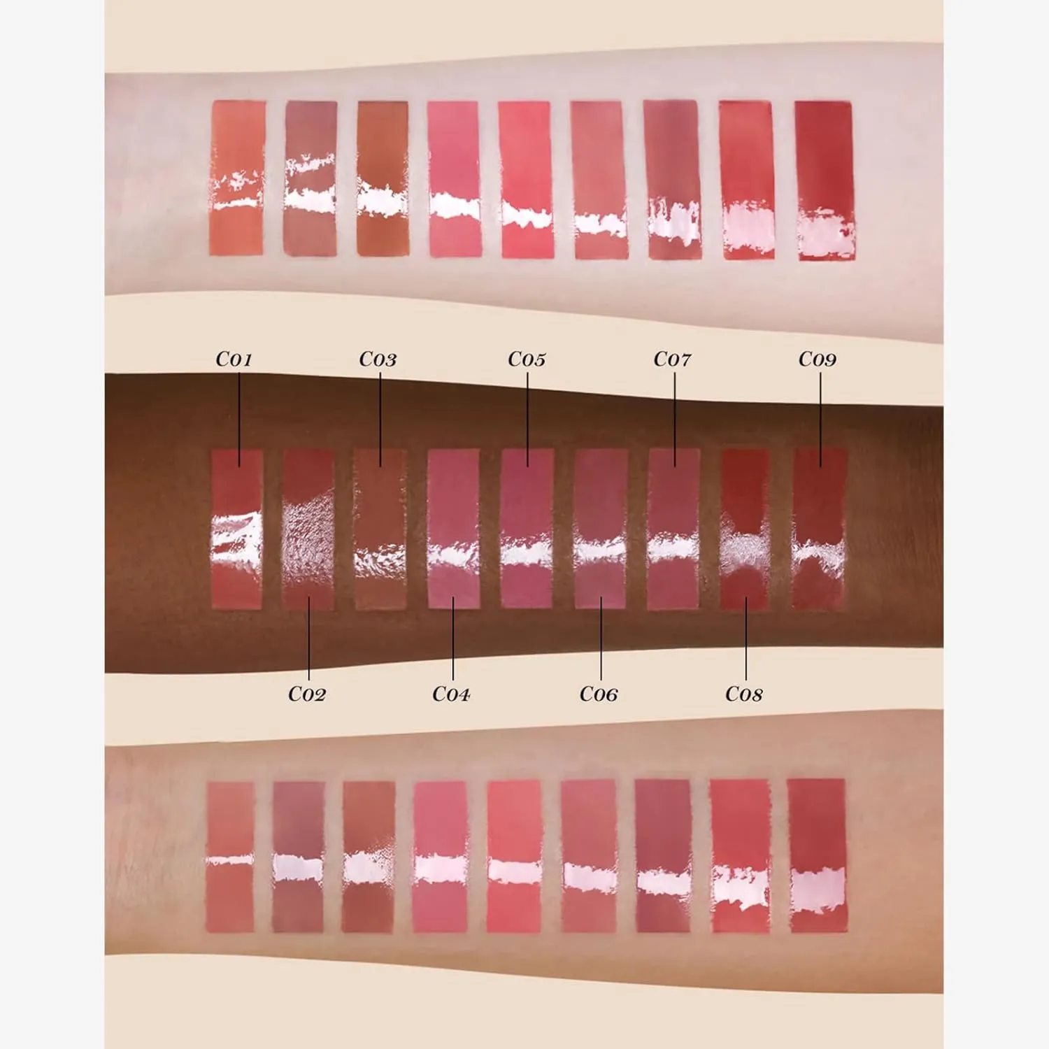 Flower Knows Butterfly Cloud Collar Glossy Lipstick,Hydrating Solid Lip Gloss,Moisturizing Red Tinted Lip Balm,Long Lasting Lip Gloss in Balm for Girls&Women,Vegan & Cruelty-Free(C09 Camellia)