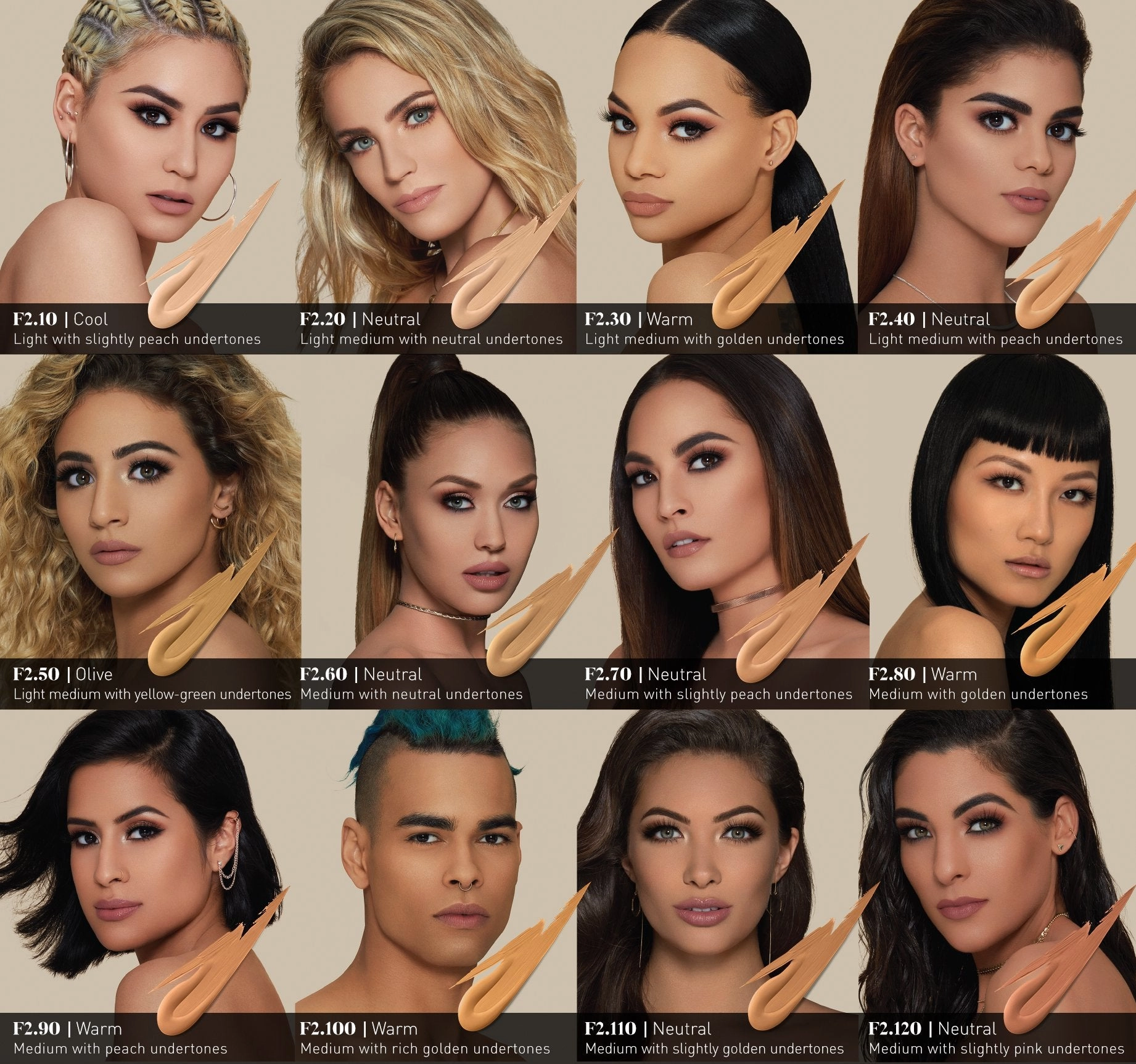 FLUIDITY FULL-COVERAGE FOUNDATION F2.40 - Customized options Secure payments