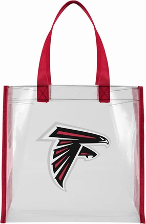 FOCO Atlanta Falcons Clear Reusable Bag