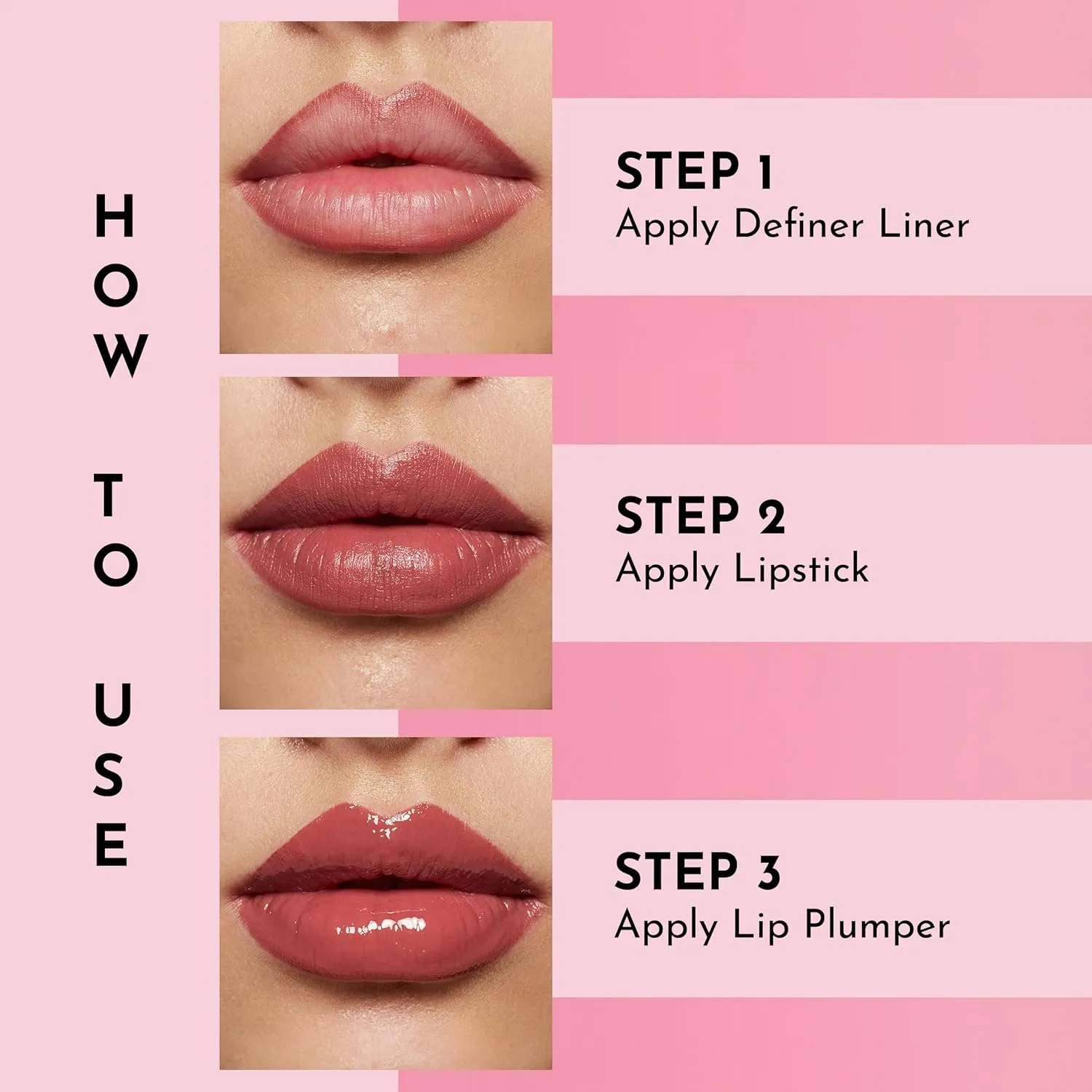 Forget the Filler Lip-Plumping Line Smoothing Satin Cream Lipstick, Annie, Orange, 0.1 Ounce