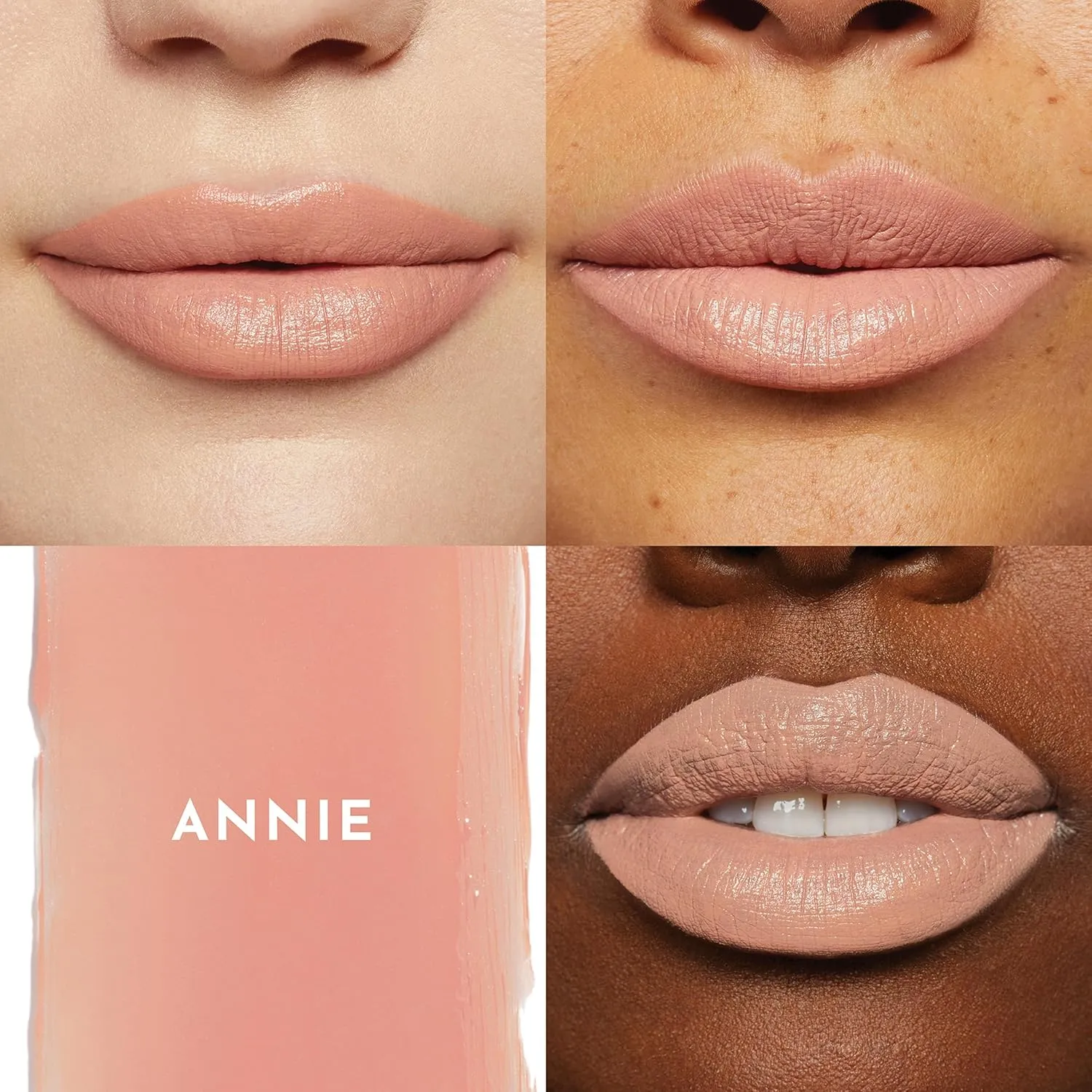 Forget the Filler Lip-Plumping Line Smoothing Satin Cream Lipstick, Annie, Orange, 0.1 Ounce