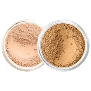 FOUNDATION & CONCEALER DUO (DEEP TAN & MEDIUM CONCEALER) Mineral Makeup Kit Full Size Set Matte Bare Face Sheer Powder Cover