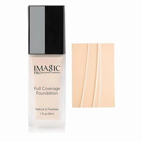 Foundation for Face Makeup, Ideal for Dry or Oily Skin, Waterproof, Non-Greasy, Evens Skin Tone, Flawless Natural Finish For Women, Girls