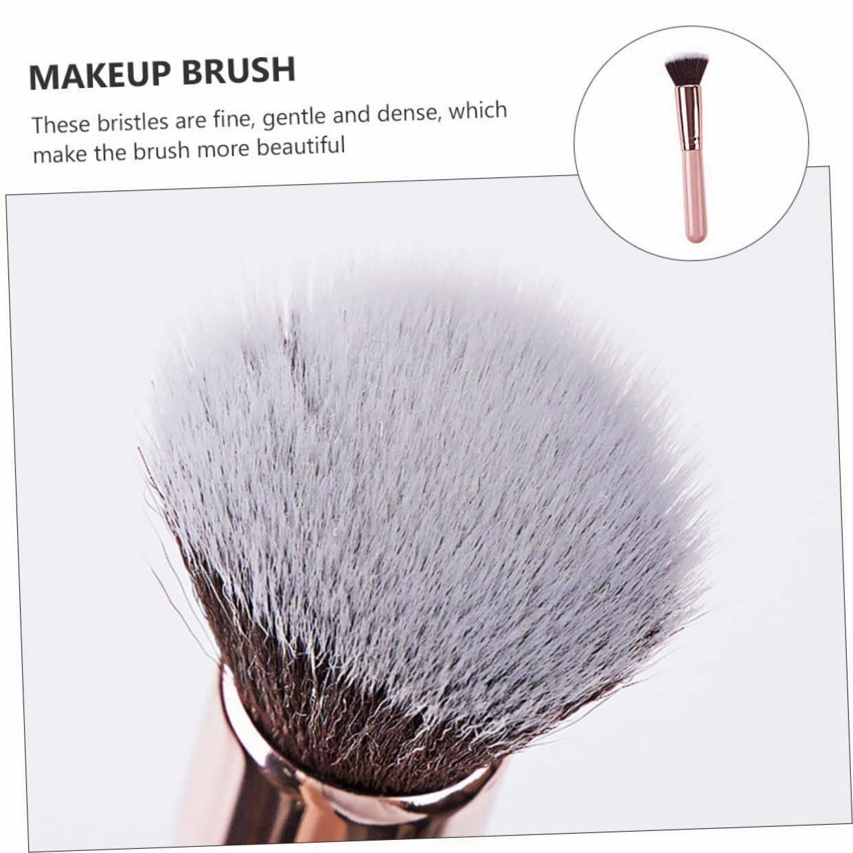 FRCOLOR 3sets Brush Set Makeup Pink Makeup Brush Set Professional for Liquid Foundation Easy to Use 2pcs*3