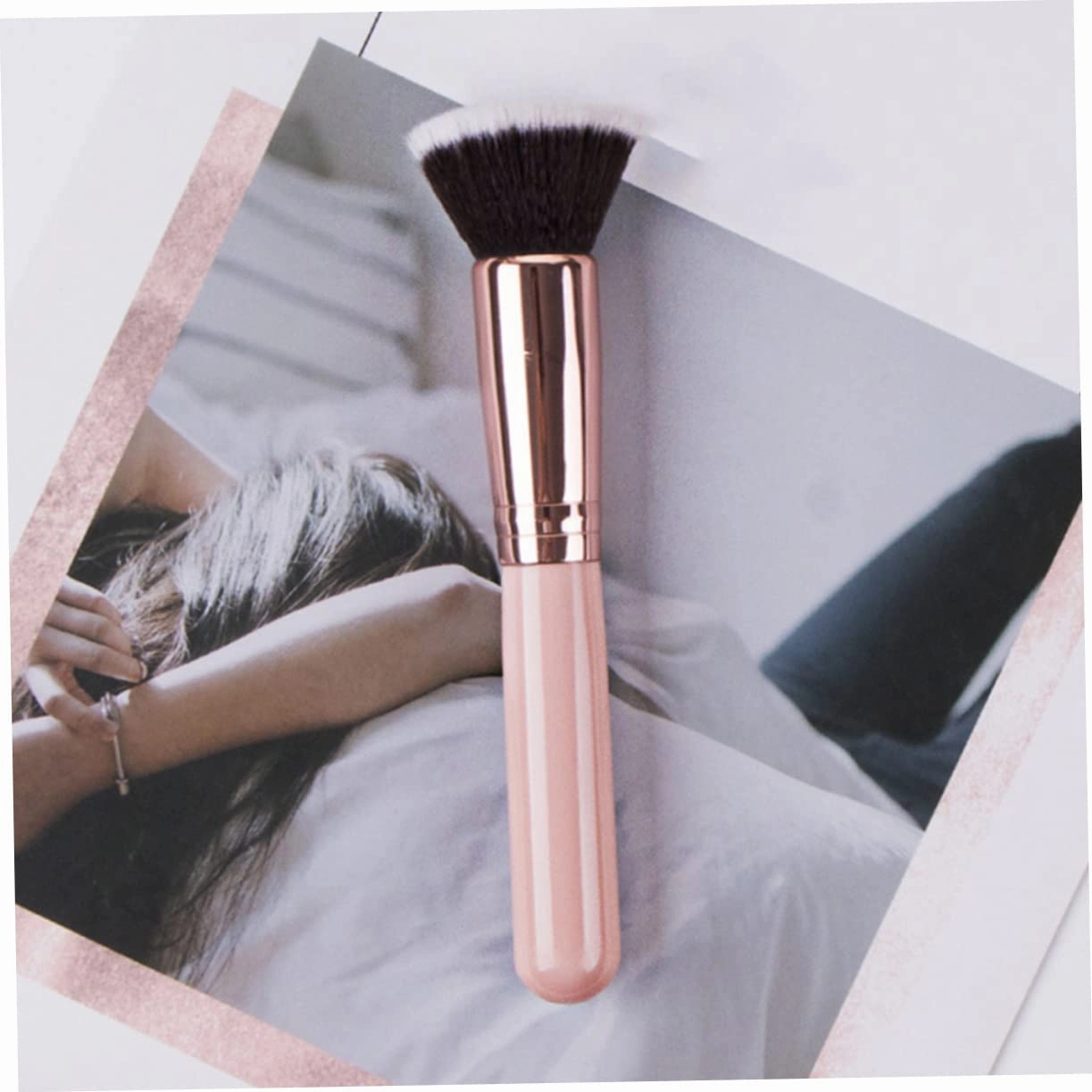 FRCOLOR 3sets Brush Set Makeup Pink Makeup Brush Set Professional for Liquid Foundation Easy to Use 2pcs*3