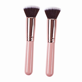 FRCOLOR 3sets Brush Set Makeup Pink Makeup Brush Set Professional for Liquid Foundation Easy to Use 2pcs*3