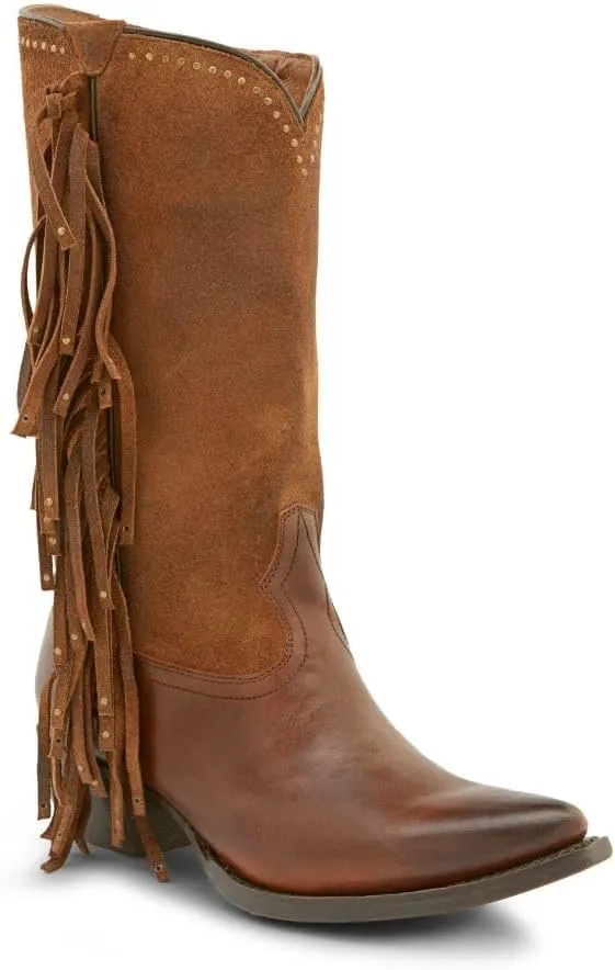 Frye Women's FR40809 Sacha Tall Fringe
