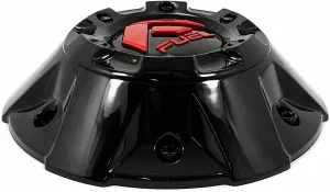 Fuel Offroad Wheels 1002-50GBQ Gloss Black with Red Logo Center Cap