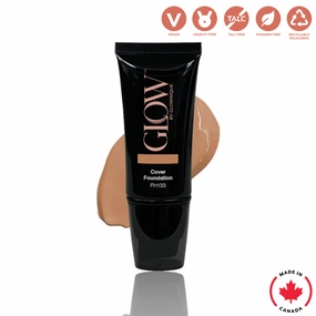 Full Cover Foundation - Dune (30ml) | GLOWNIQUE
