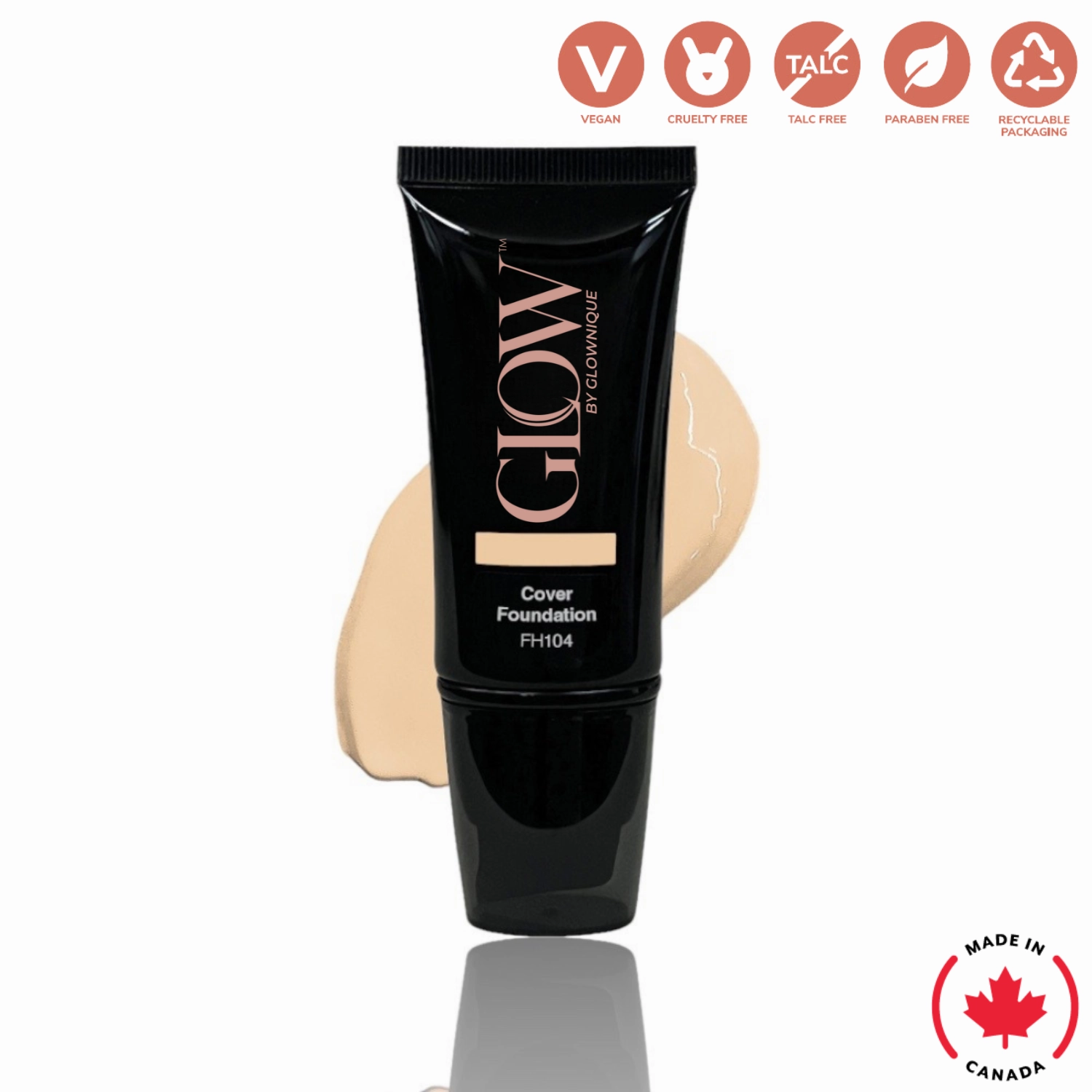 Full Cover Foundation - Praline (30ml) | GLOWNIQUE