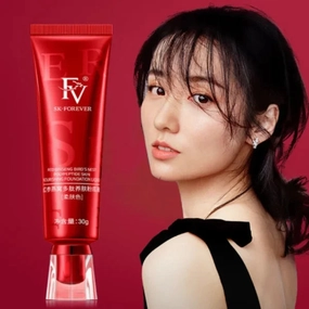 Fv Waterproof Foundation With Medium Coverage, Oil-free & Long Lasting, Matte Foundation For Oily/normal Skin, Liquid Makeup Foundation For Face, Natural Beige 30g