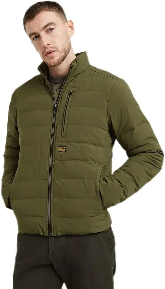 G-STAR RAW Men's Foundation Liner Jackets, Green (Shadow Olive D24276-d518-b230), Medium