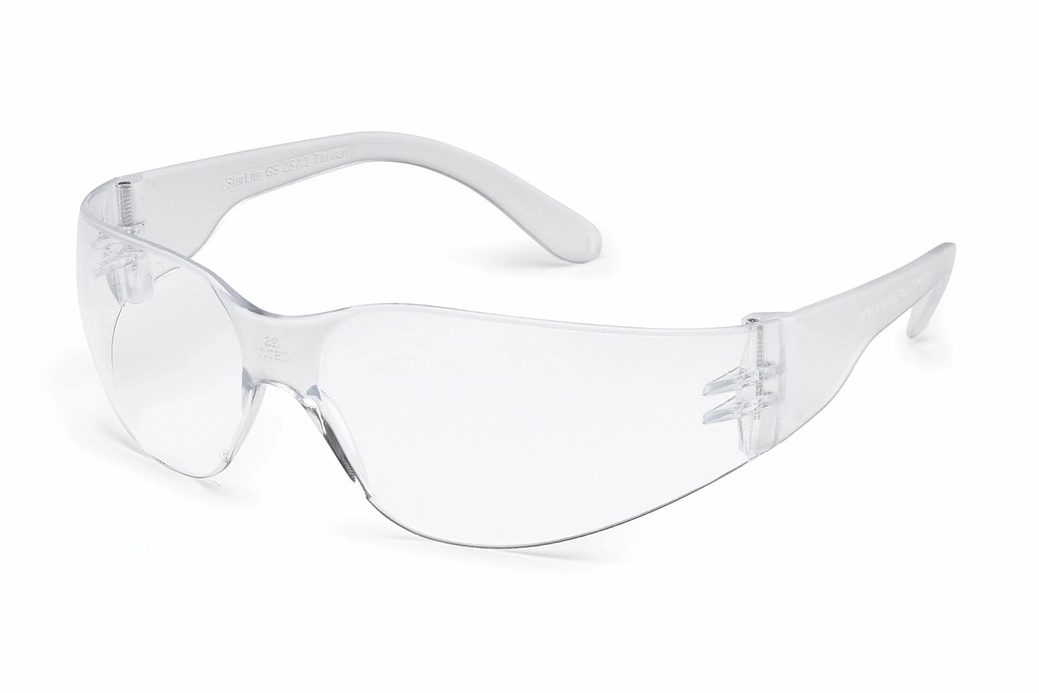 Gateway Safety 4679 UL-Certified StarLite Safety Glasses, Clear Anti-Fog Lens, Clear Temple (Pack of 10)