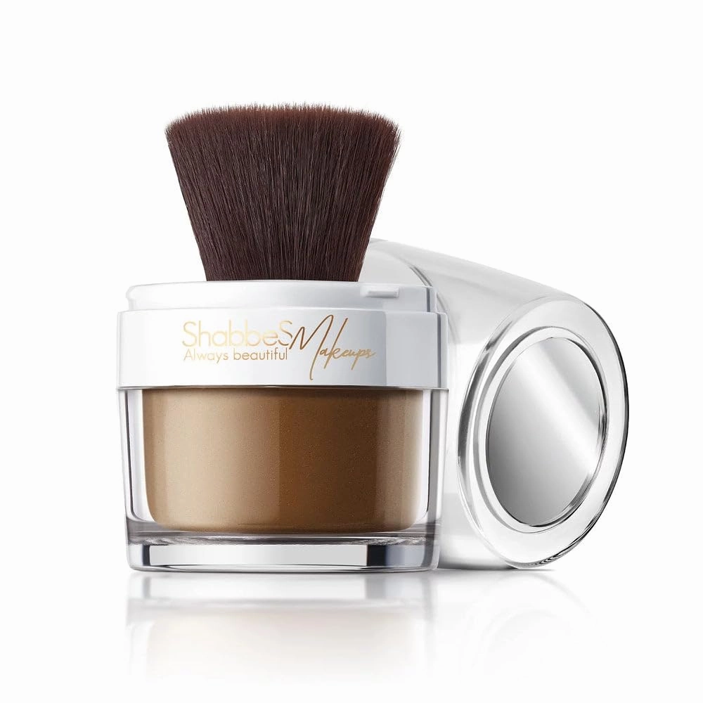 Generic Shabbes Makeup Mineral Powder Makeup for Shabbos MINERAL FOUNDATION Kosher for Shabbos Premium Quality Eco Friendly Chemical Free Cruelty Free Perfume Free 100% Natural (DARK BROWN 014, 8 GM)