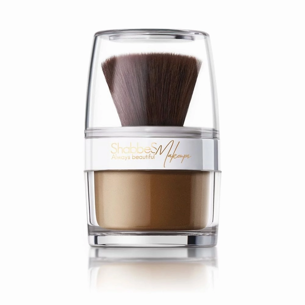 Generic Shabbes Makeup Mineral Powder Makeup for Shabbos MINERAL FOUNDATION Kosher for Shabbos Premium Quality Eco Friendly Chemical Free Cruelty Free Perfume Free 100% Natural (DARK BROWN 014, 8 GM)