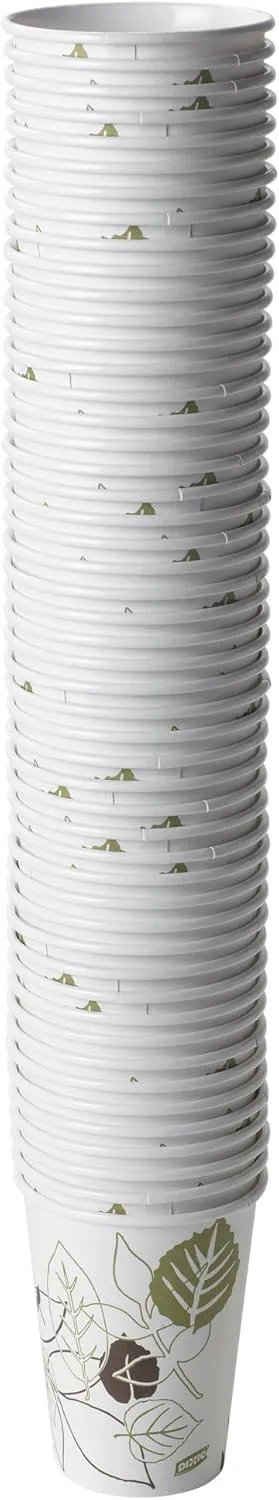 Georgia-Pacific DIXIE 12OZ PAPER HOT CUPS BY GP PRO (GEORGIA-PACIFIC),FIT LARGE LIDS,PATHWAYS,1,000 CUPS PER CASE