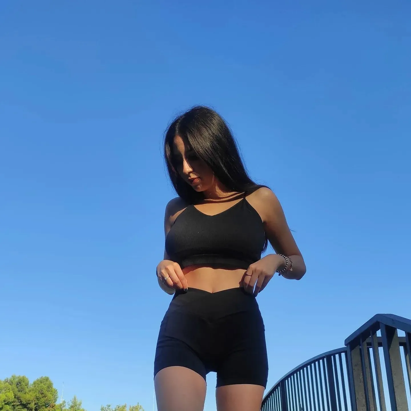 GILLYA Workout Shorts for Women 3.6" Scrunch Butt Lifting High Waisted Seamless Biker Shorts for Running Gym Yoga