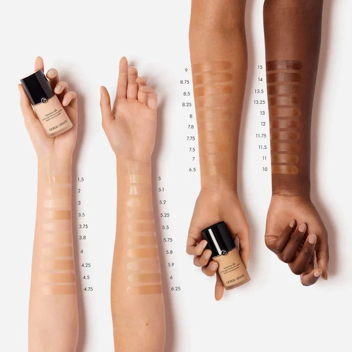 GIORGIO ARMANI  SILK LUMINOUS FOUNDATION (4)