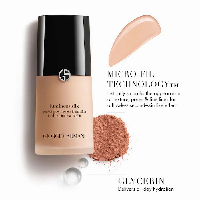 GIORGIO ARMANI  SILK LUMINOUS FOUNDATION (4)