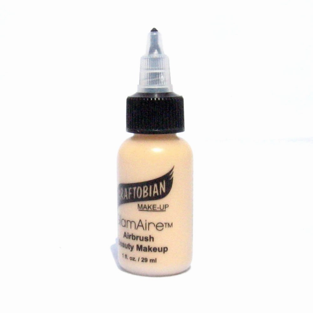 GlamAire Airbrush Makeup by Graftobian - High Definition Airbrush Foundation, Professional Formula for Long-Lasting Wear, For Makeup Artists and Beauty Aficionados, Made in USA, Bombshell (N)