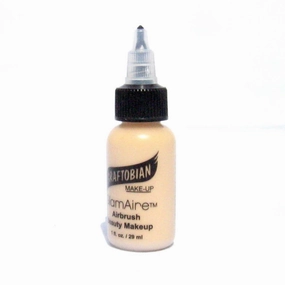 GlamAire Airbrush Makeup by Graftobian - High Definition Airbrush Foundation, Professional Formula for Long-Lasting Wear, For Makeup Artists and Beauty Aficionados, Made in USA, Bombshell (N)