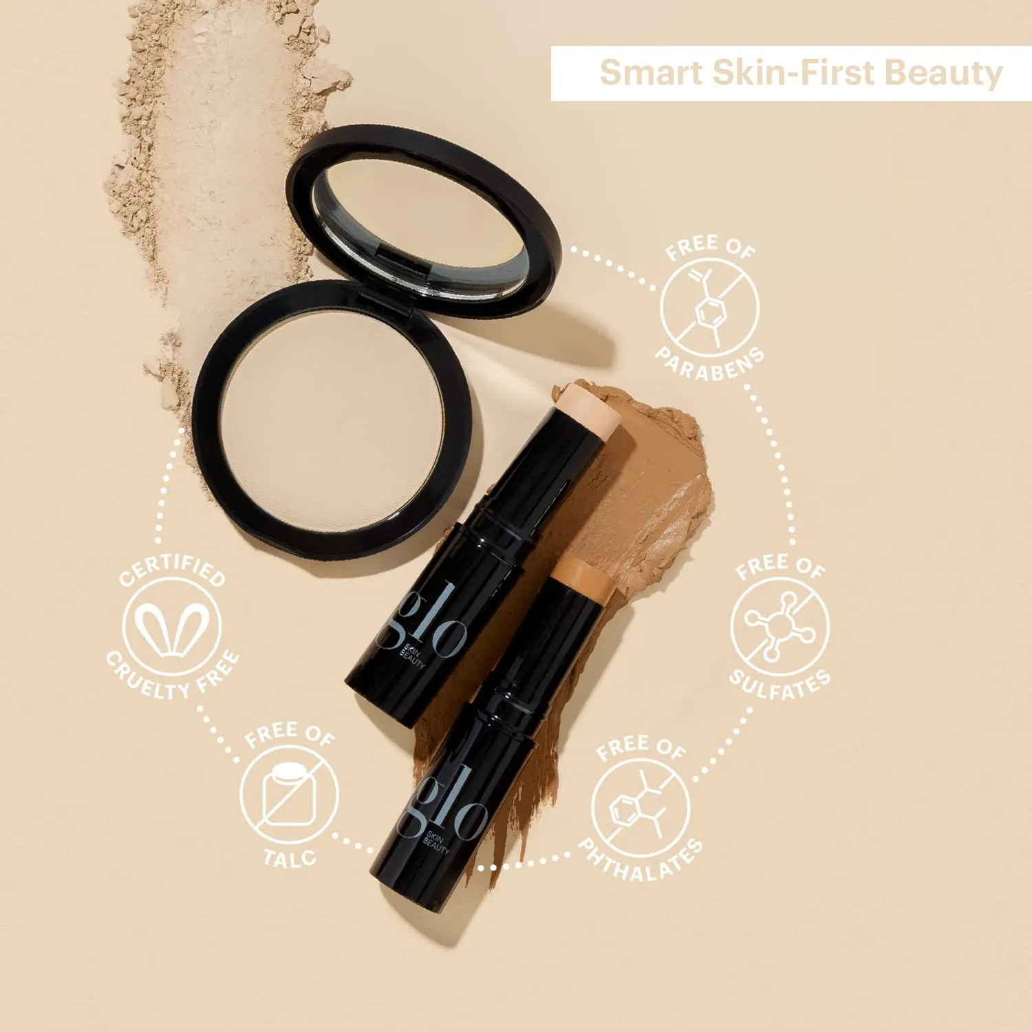 Glo Skin Beauty Suede Matte Lip Crayon (Angel) - Longwearing Formula Stays On All Day, With Conditioning Shea Butter   Mango Seed Oil for a Velvety Smooth Finish
