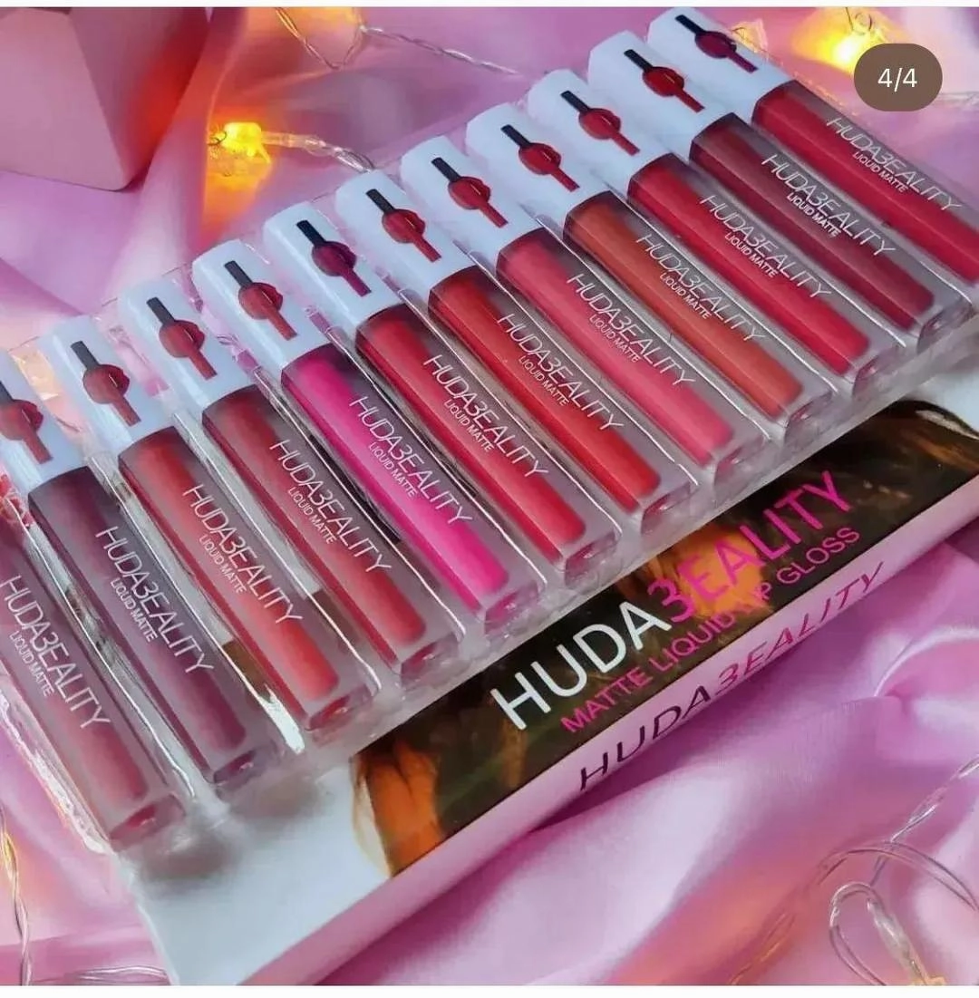 glossy  6 Pack lipgloss Seamless delivery Full product range of Matte Finish
