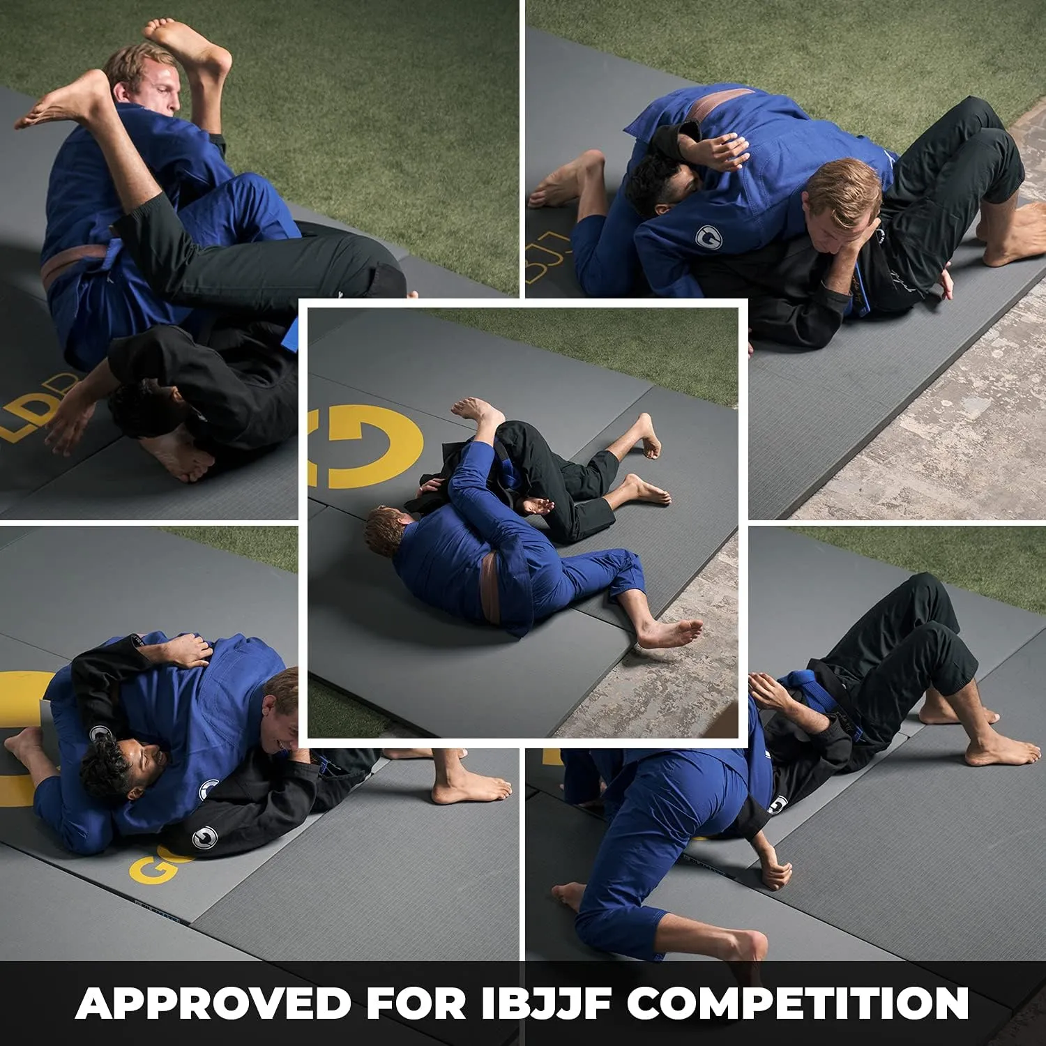 Gold BJJ Foundation Gi - Pearl Weave Jiu Jitsu Gi for Men and Women - IBJJF Competition Legal BJJ Gi