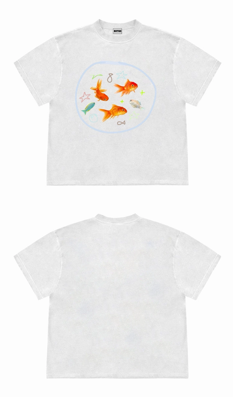 Goldfish High School Student Short Sleeve