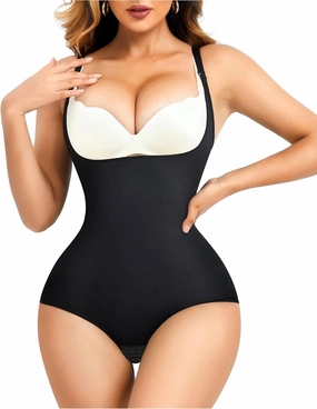 Gotoly Shapewear Bodysuit for Women Tummy Control Fajas Colombianas Waist Trainer Butt Lifter Panty Stomach Body Shaper