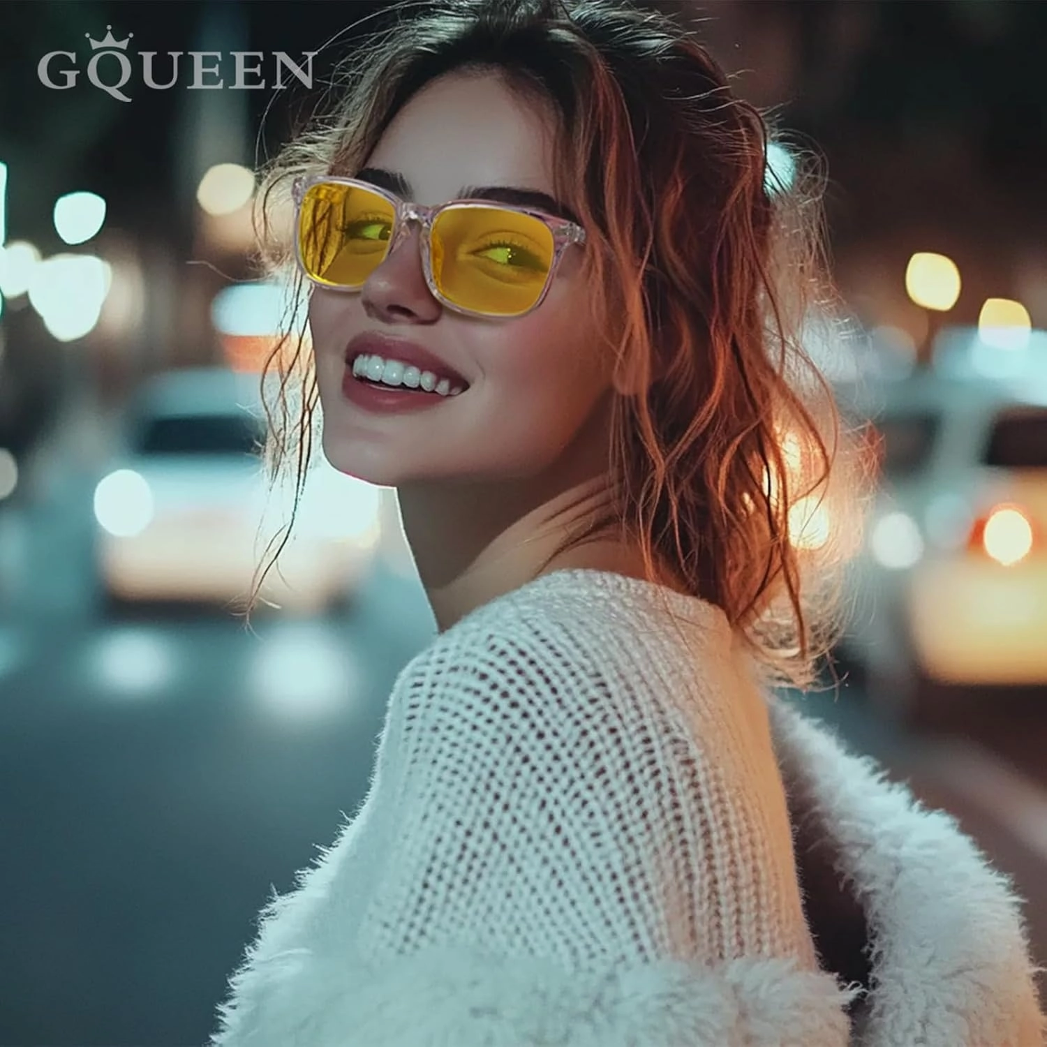 GQUEEN Fashion Glasses Non Prescription Fake Glasses for Women Men Clear Lens Square, 201582