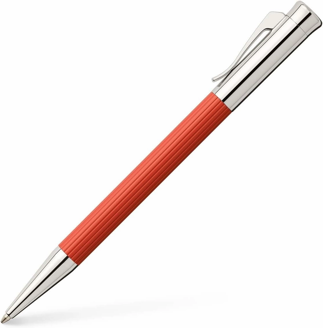 Graf von Faber-Castell Tamitio India Red 141586 Ballpoint Pen Ink Colour Black 0.5 mm Refill