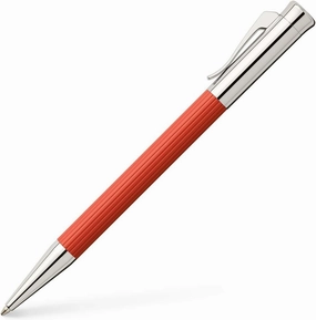 Graf von Faber-Castell Tamitio India Red 141586 Ballpoint Pen Ink Colour Black 0.5 mm Refill
