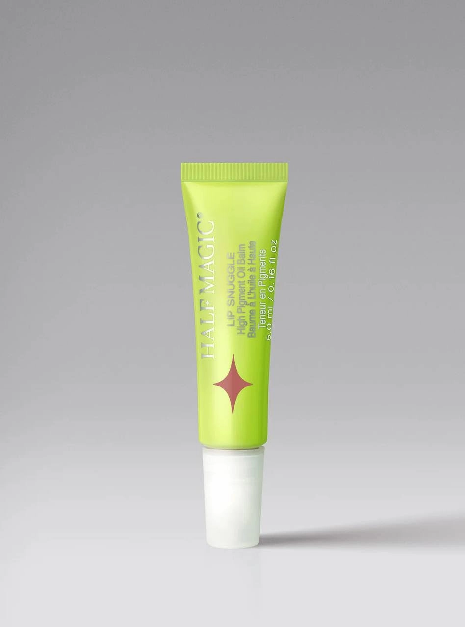 HALF MAGIC Lip Snuggle High Pigment Oil Balm - Say Purr (Nude Pink Taupe)