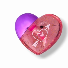 Heart - Shaped Lip Gloss Tint, Moisturizing and Hydrating, 0.16 Fl Oz, Pink