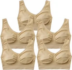 Hiking Gril Women's Comfort Wirefree Bralette Unpadded Sleep Yoga Bra