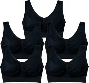 Hiking Gril Women's Comfort Wirefree Bralette Unpadded Sleep Yoga Bra