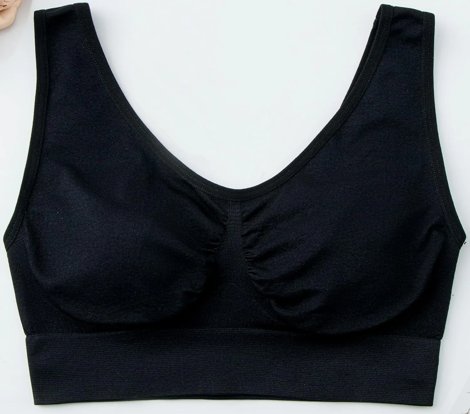 Hiking Gril Women's Comfort Wirefree Bralette Unpadded Sleep Yoga Bra