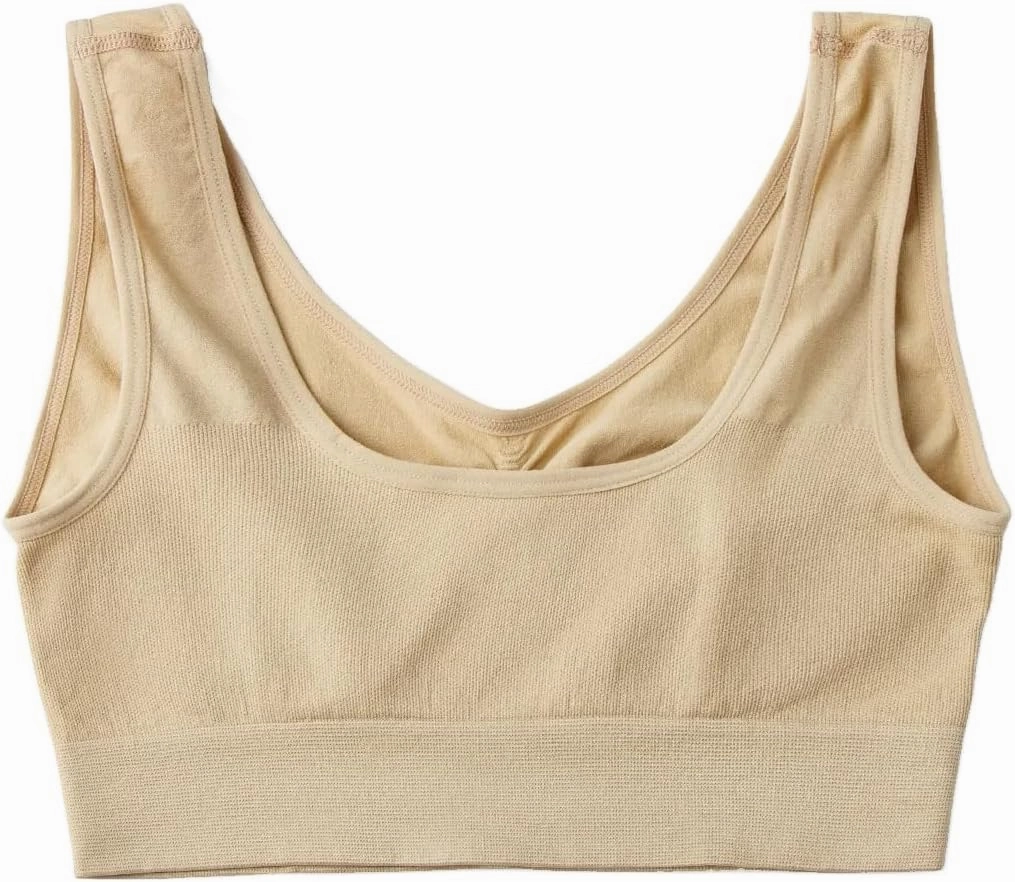 Hiking Gril Women's Comfort Wirefree Bralette Unpadded Sleep Yoga Bra