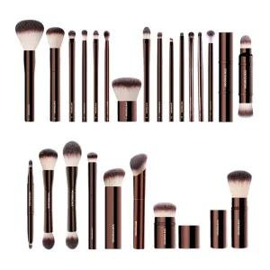 Hourglass Makeup Brush Set & Kit Include Powder Foundation Concealer Lip Blusher Bronzer Eyeshadow Eyeliner Highlight Brush