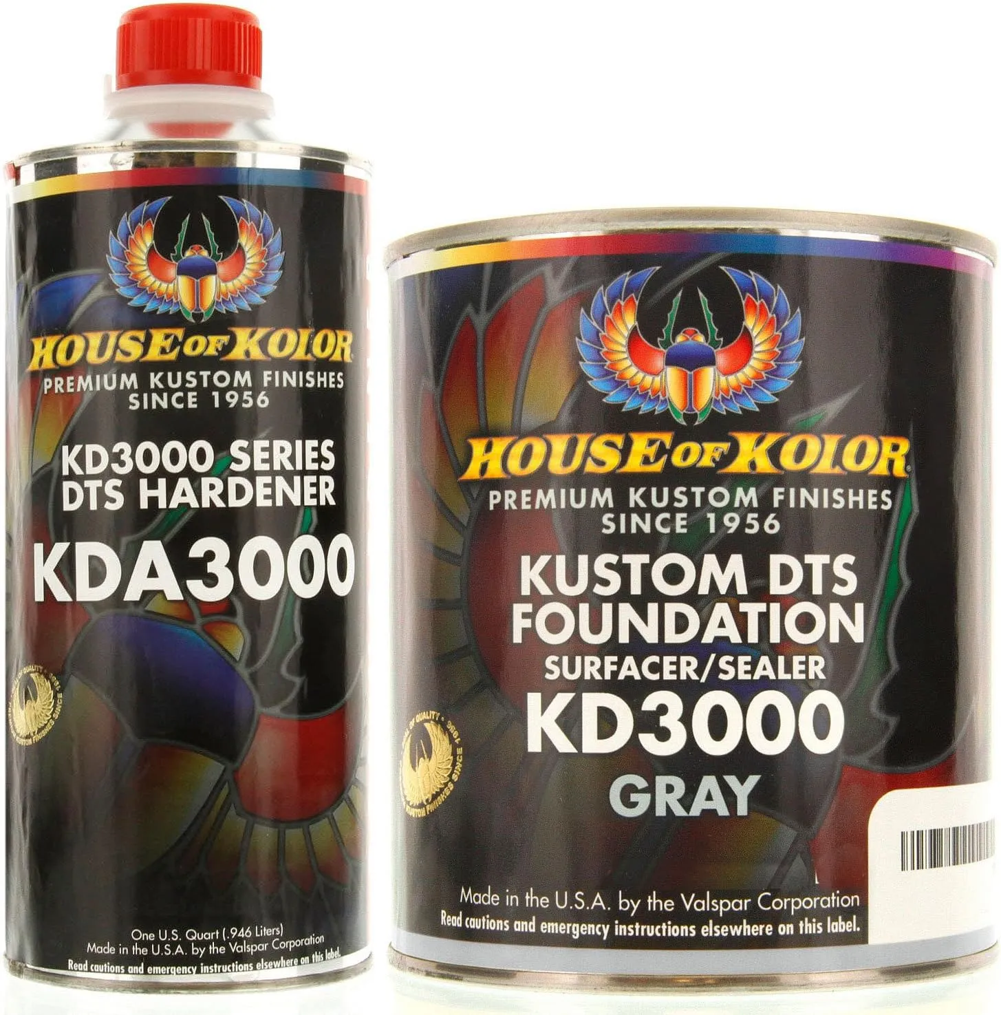 House of Kolor Gallon Kit Gray Color Kd3000 Dts Primer Surfacer/Sealer W/Hardener