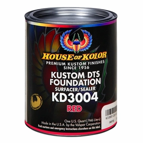 House of Kolor DTS Foundation Surfacer/Sealer-Red (Quart)