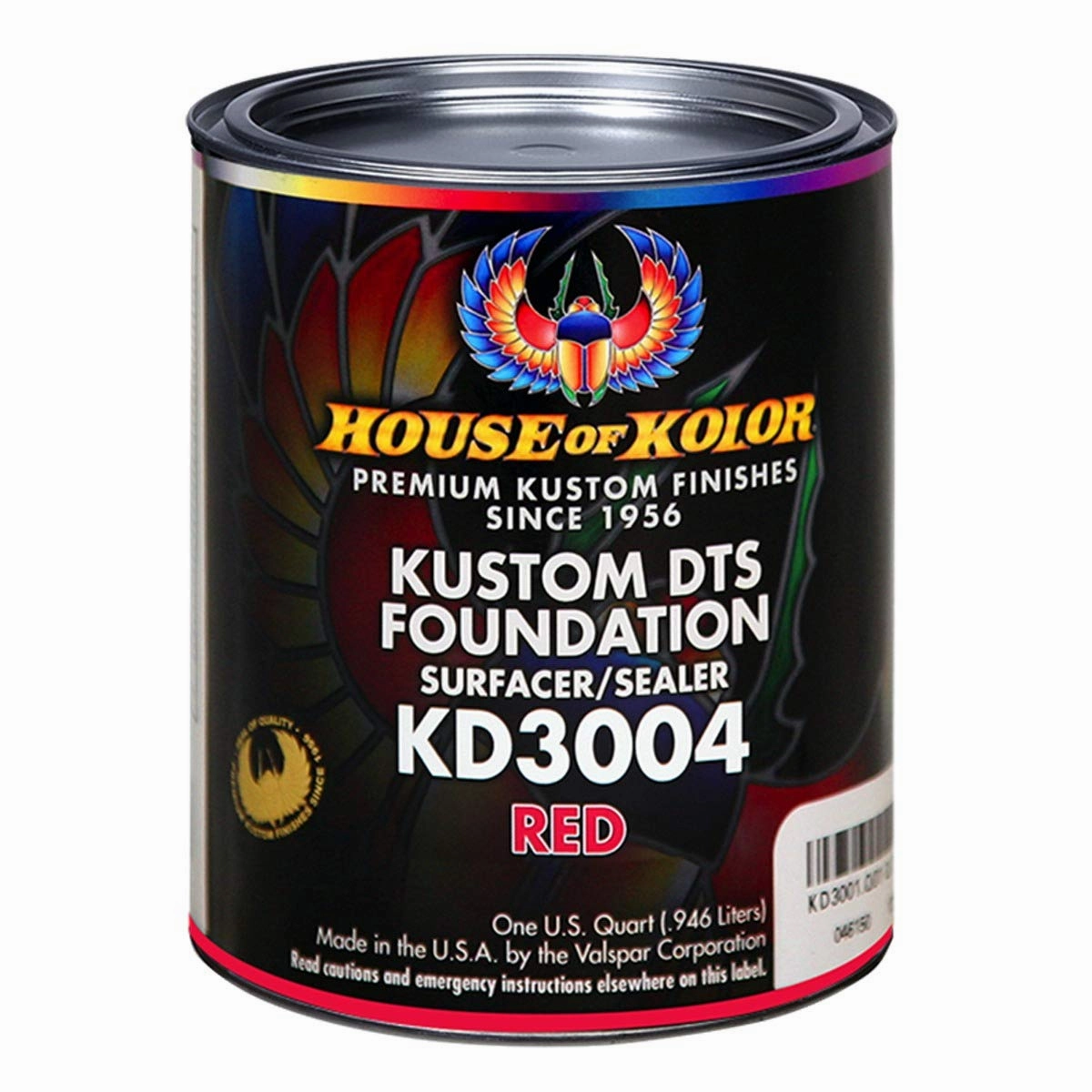 House of Kolor DTS Foundation Surfacer/Sealer-Red (Quart)