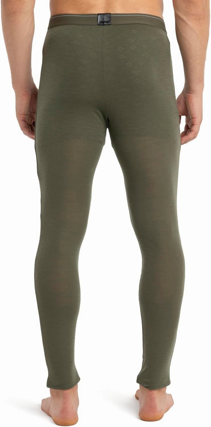 Icebreaker Merino Men's Everyday Cold Weather Leggings-Wool Base Layer Thermal Pants