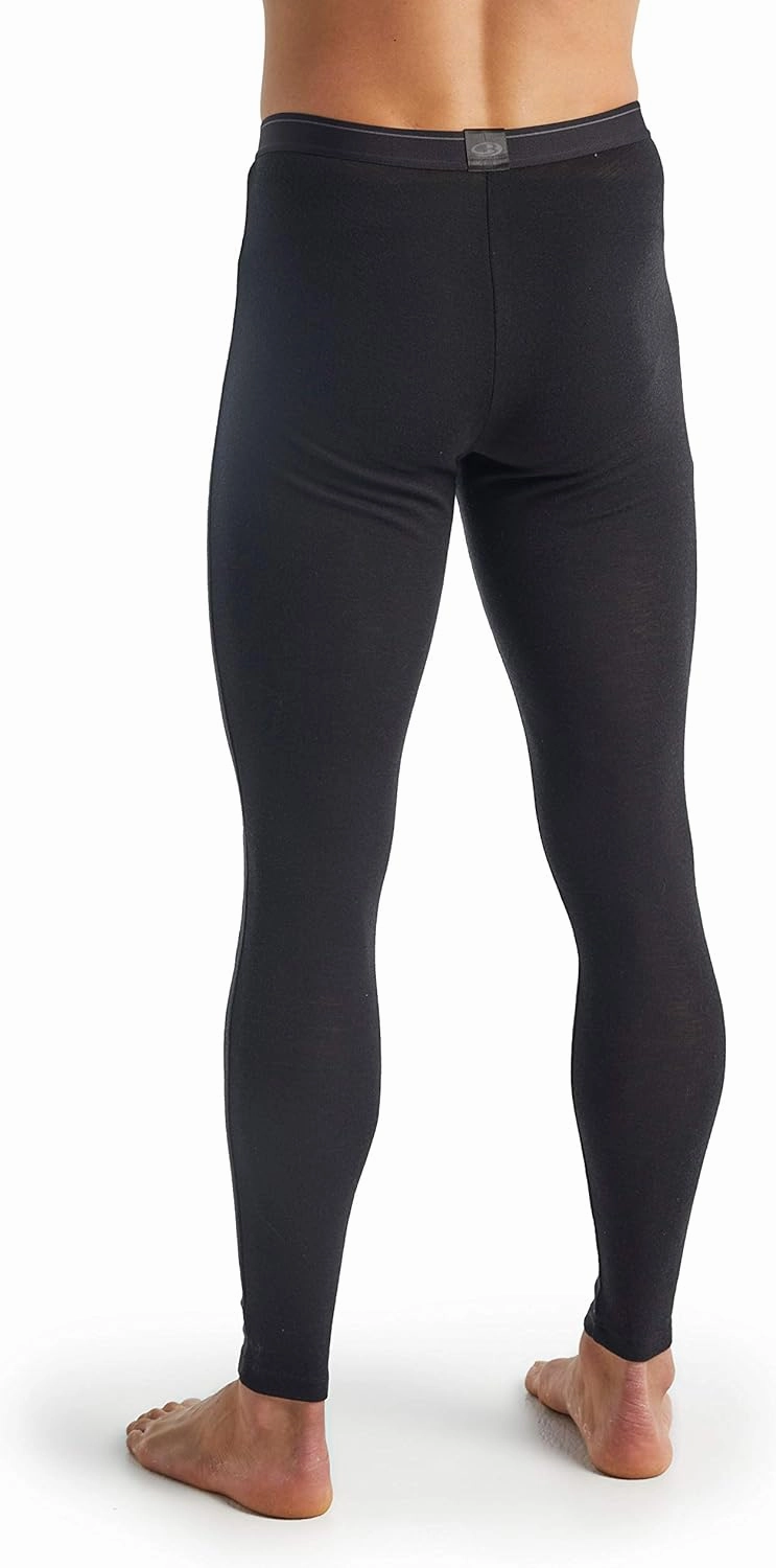 Icebreaker Merino Men's Everyday Cold Weather Leggings-Wool Base Layer Thermal Pants