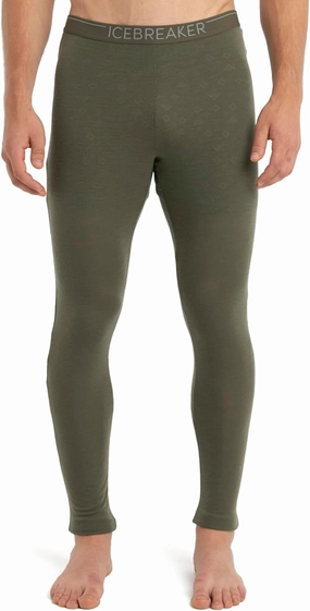 Icebreaker Merino Men's Everyday Cold Weather Leggings-Wool Base Layer Thermal Pants